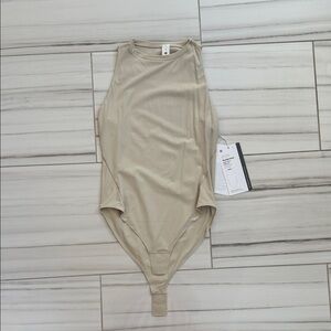 lululemon athletica Beige Bodysuit